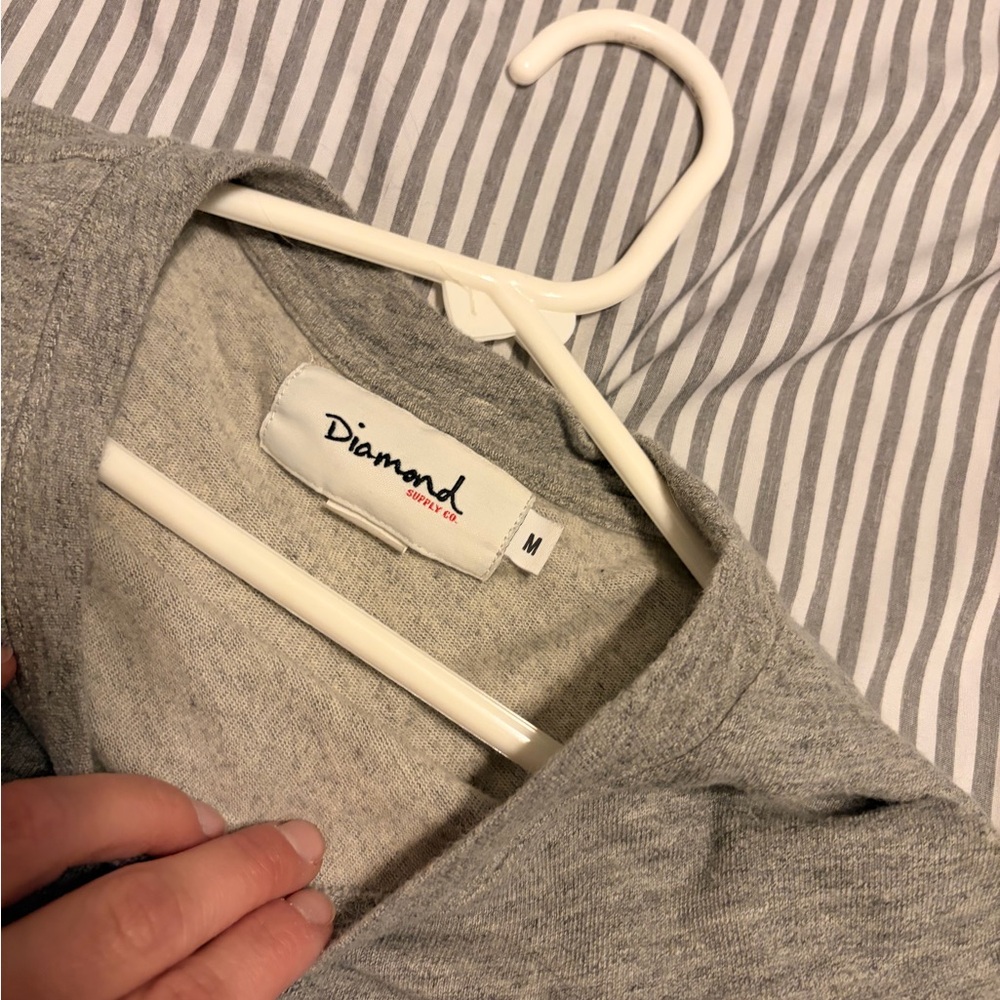 Diamond Supply Co. Heather Gray Tee
